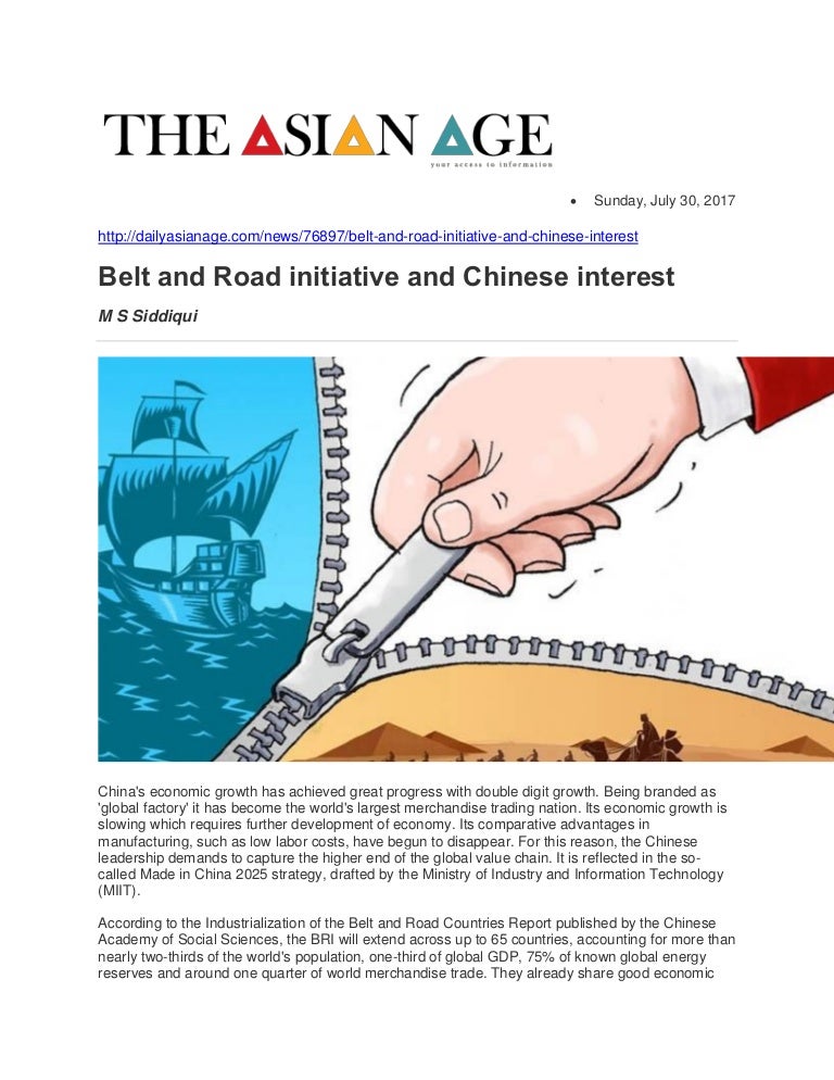 Belt And Road Initiative Ppt