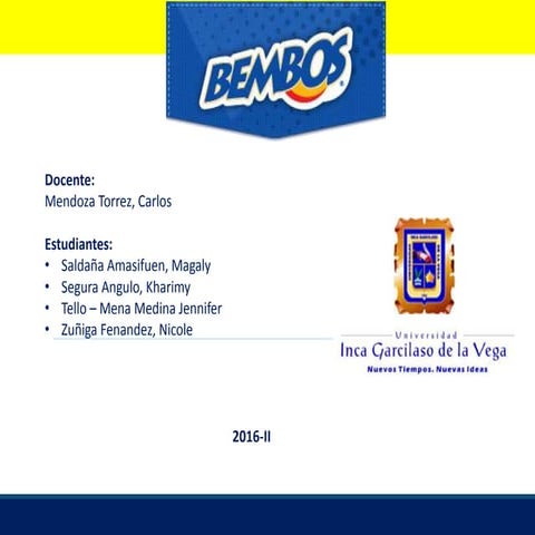 Bembos trabajo final