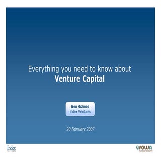 Ben Holmes @ FOWA Feb 07