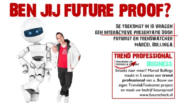 Ben Jij Futureproof? 10 vragen over...