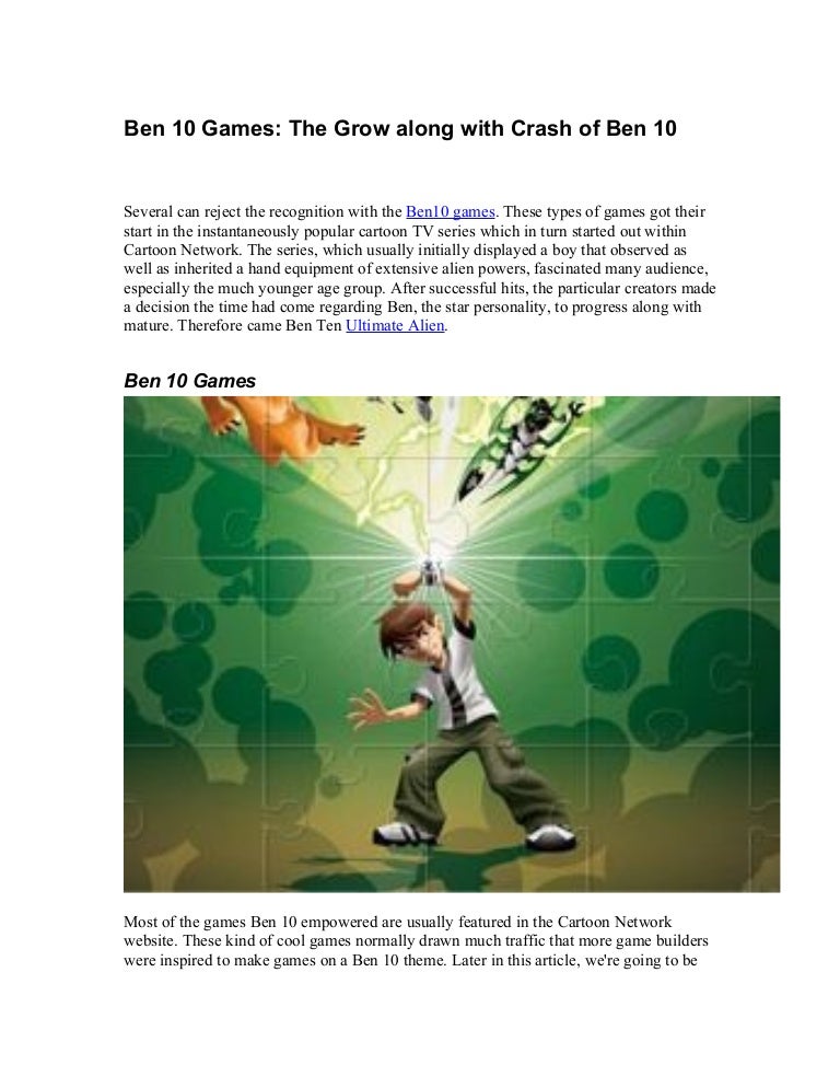 games of ben 10 games of ben 10