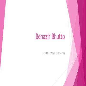Benazir bhutto By Dr. Zafar Iqbal