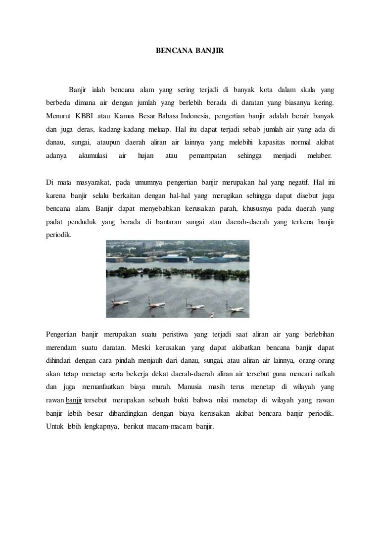 Bencana Banjir