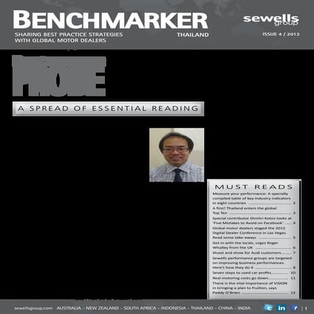 BenchMarker Issue 4 2012 -- Thailand Edition
