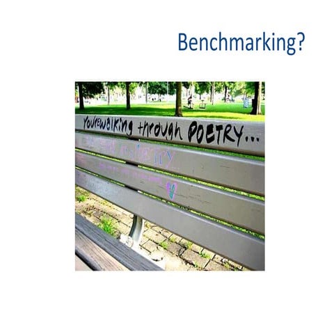 Benchmarking