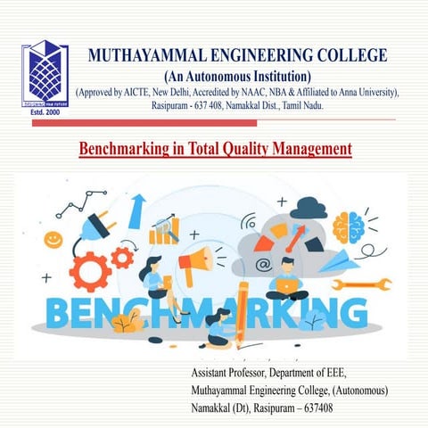 Benchmarking in Total Quality Management