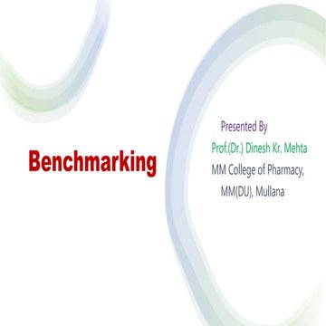 Benchmarking