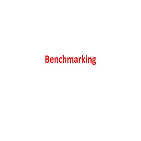 Benchmarking.ppt