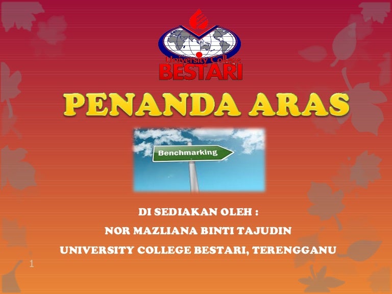 penanda aras in english