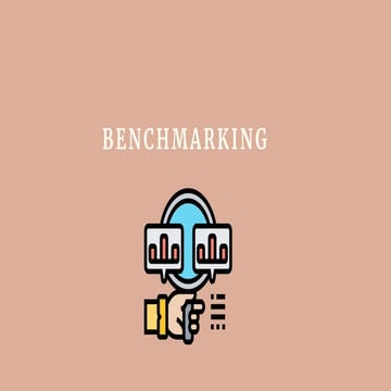 que es Benchmarking y como hacerlotaller | PDF