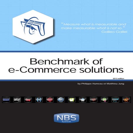 Benchmark of e-commerce solutions