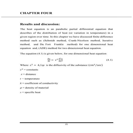 Bender schmidt method