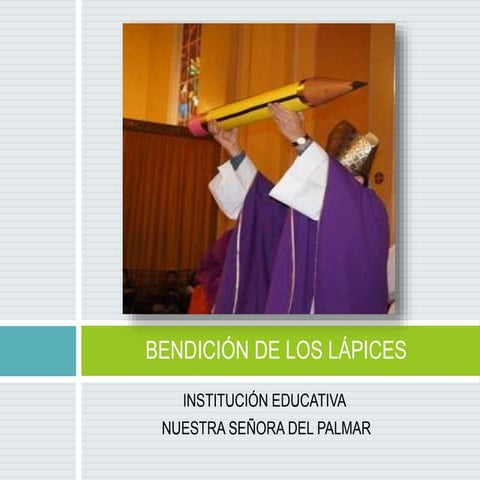 Bendición de los lápices