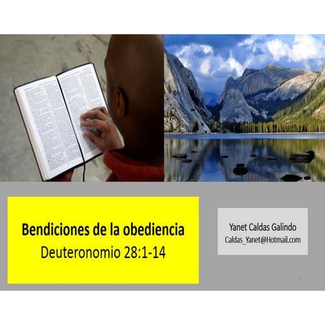 Bendiciones de la obediencia | PDF
