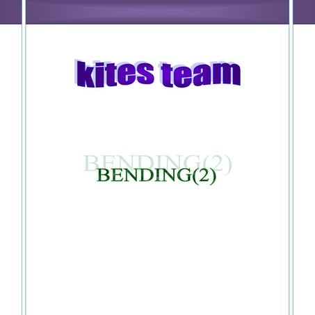 Bending 2
