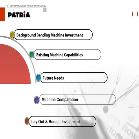 Bending machine project