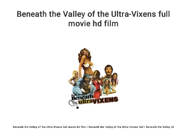 Beneath The Valley Of The Ultravixens Streaming