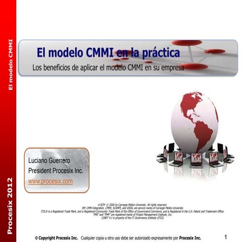 Beneficios de aplicar cmmi