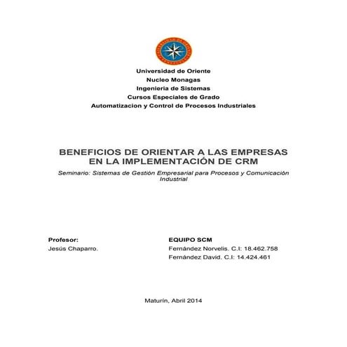Beneficios de implementar crm