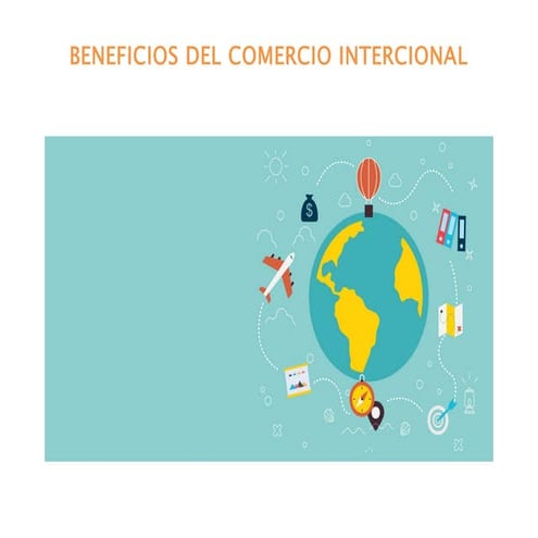 Beneficios del comercio intercional