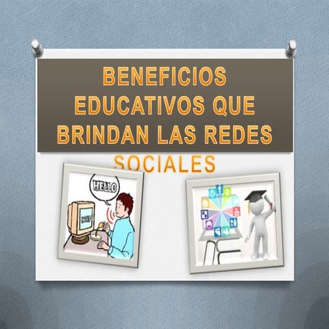 Beneficios educativos redes sociales