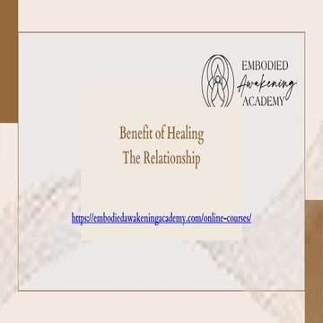 Benefit of Healing The Relationship.pptx