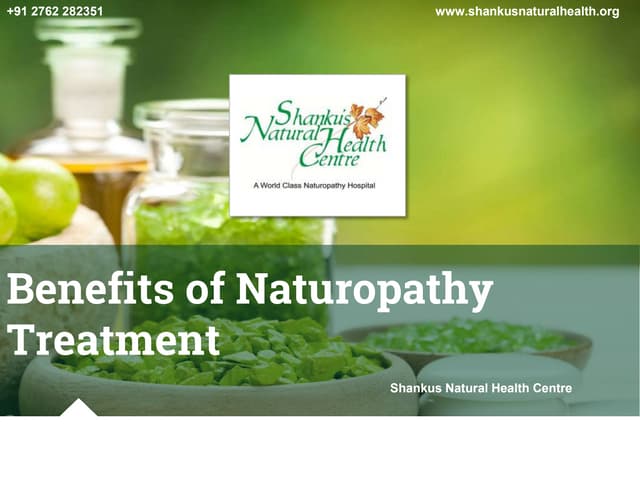 Benefits of Naturopathy Treatment