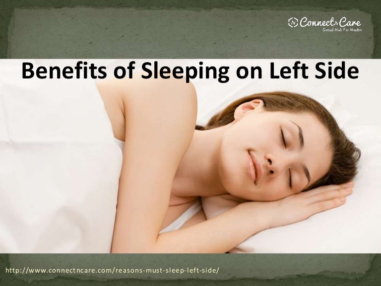 Benefits of Sleeping Left Hand Side