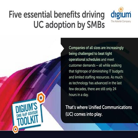 Five Essential Benefits Driving UC Adoption by SMBs