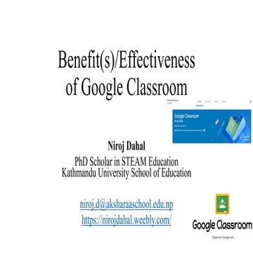 Google Classroom: Exploring the Benefits for Teachers