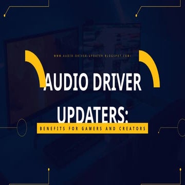 Driver Updater Driver Update Driver Software.pptx