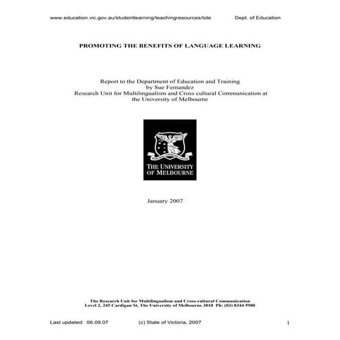 Benefits of Language Learning