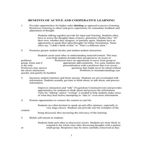 Benefits of active_learning