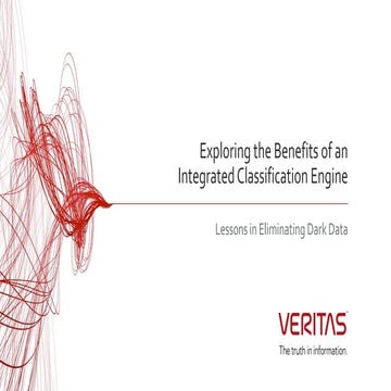 Exploring the Benefits of an Integrated Classification Engine: Lessons in Eli...