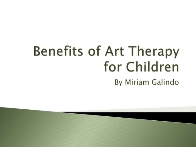 Benefits of Art Therapy for Children