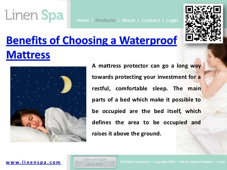 Benefits of choosing a waterproof mattress