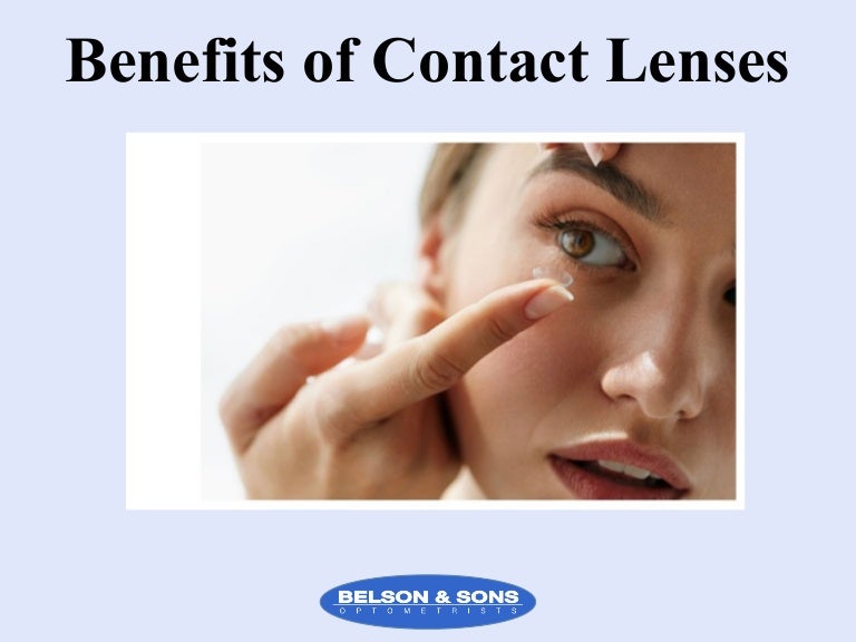 Benefits of contact lenses