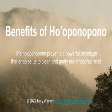 Ho'oponopono Technique for Healing.pdf