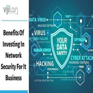 Benefits of investing in network security for it business