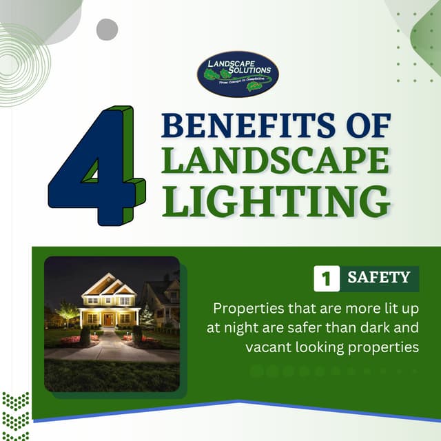 Benefits Of Landscape Lighting PDF