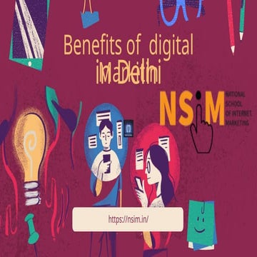 Benefits of Learning Digital Marketing in Delhi | PPTX