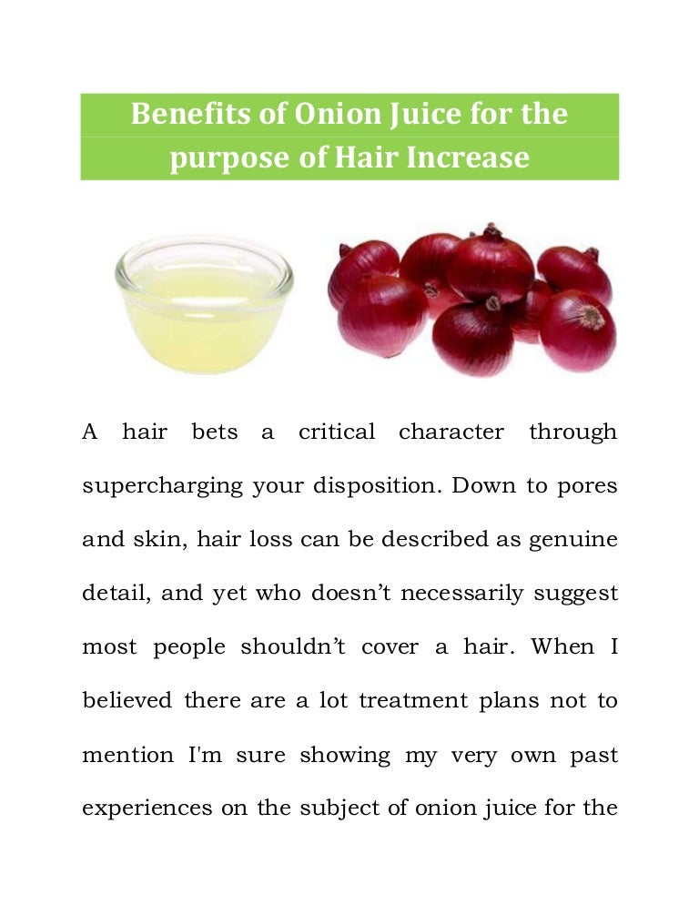 Benefits Of Onion Juice