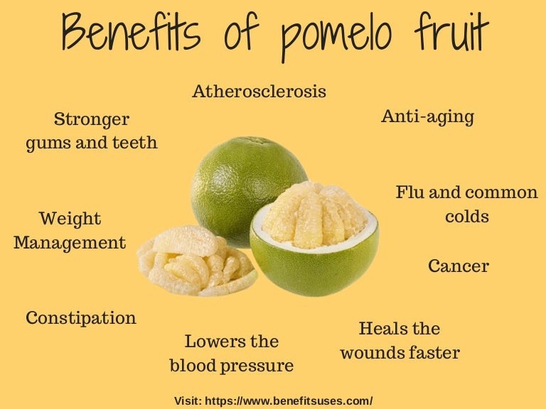 Benefits of pomelo fruit