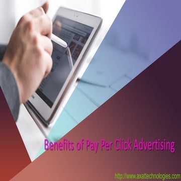 Benefits of Pay Per Click Advertising