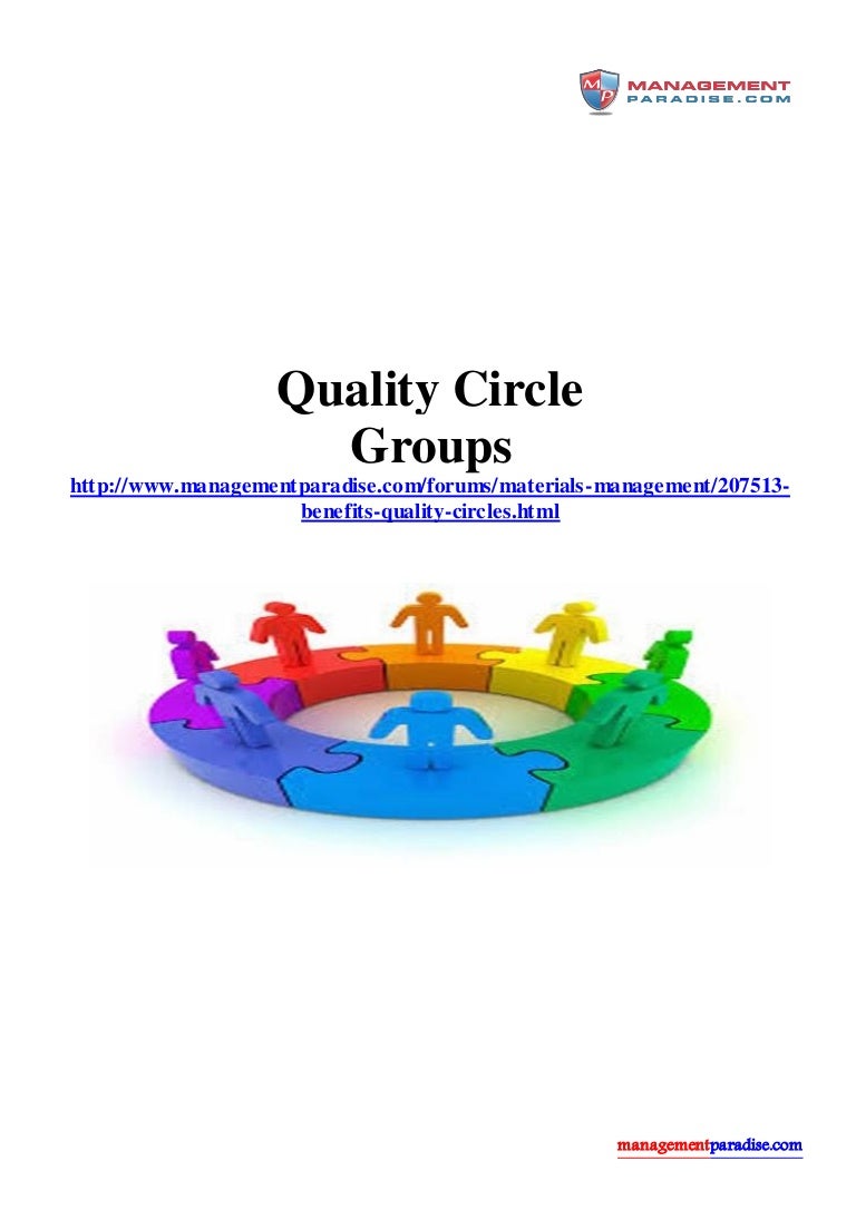 Benefits of quality circles