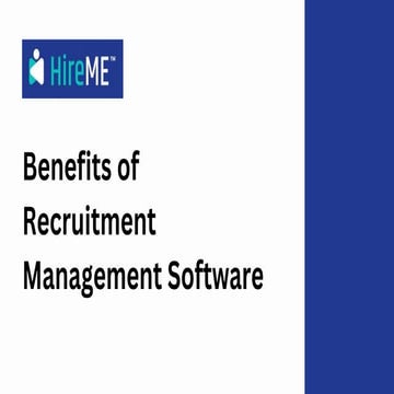 Benefits of Recruitment Management Software