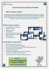 Benefits of Responsive website Designing