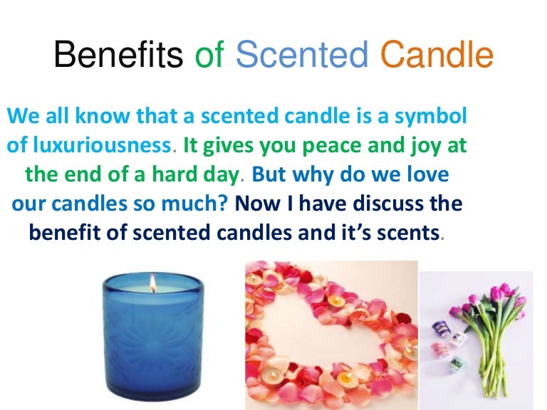 5 Benefits of Scented Candle