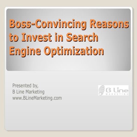 Benefits Of Search Marketing: Boss-Convincing Reasons to Invest in SEO