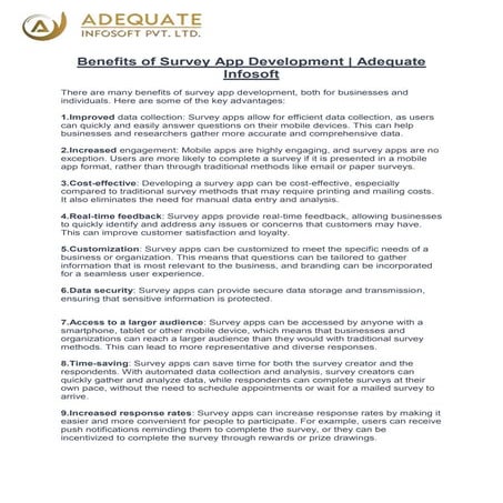 Benefits of Survey App Development.pdf